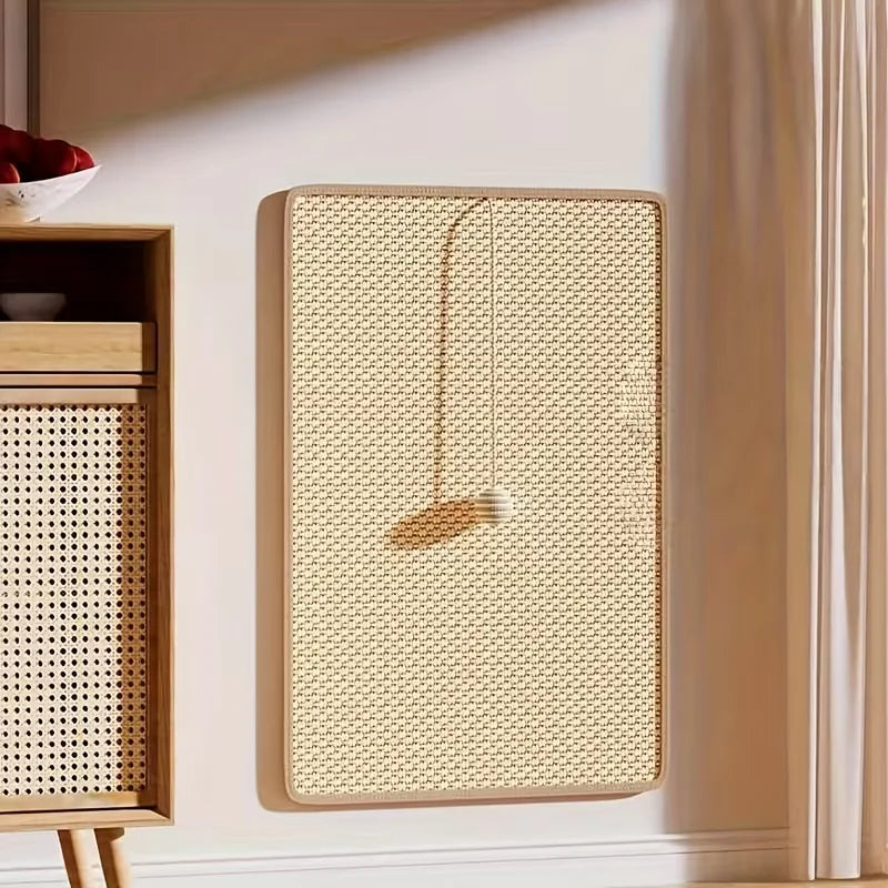 Nexora Sisal Cat Scratching Post – Space-Saving Furniture Protector with Interactive Hanging Ball