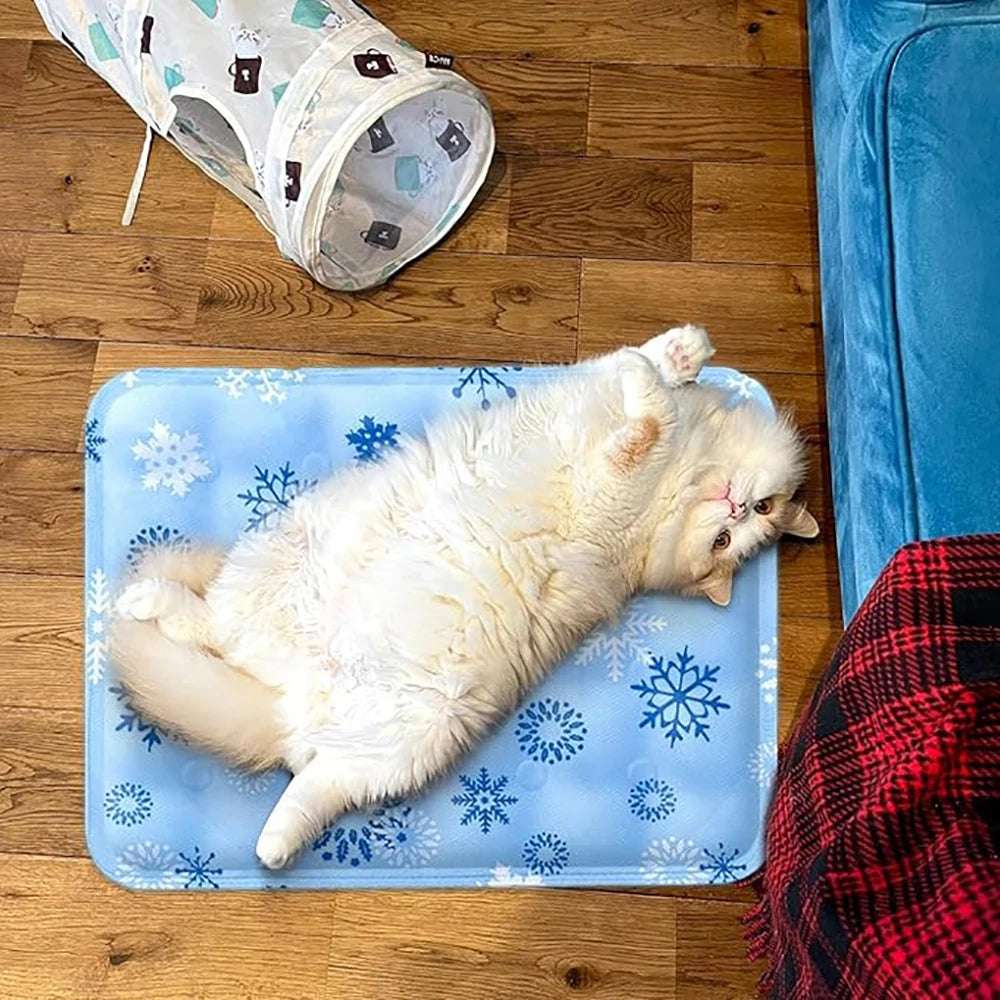 Nexora CoolPaws™ Self-Cooling Pet Mat – Cooling Gel Bed for Dogs & Cats