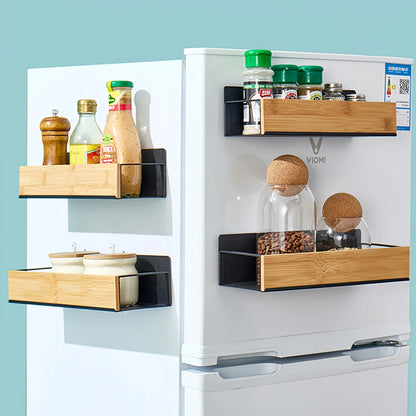 Nexora™ Magnetic Fridge Shelf – Space-Saving Spice & Kitchen Storage Organizer