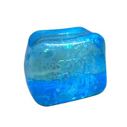 Nexora Nee Doh Glitter Stress Relief Squishy Cube – Slow Rebound Sensory Fidget Toy