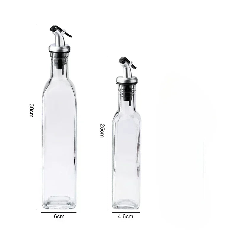 Nexora™ Glass Oil Dispenser – Leakproof Kitchen Seasoning Bottle for Oil, Vinegar & Soy Sauce