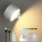 Nexora™ Magnetic Wall Lamp – Touch & Remote Control Rechargeable LED Bedside Night Light