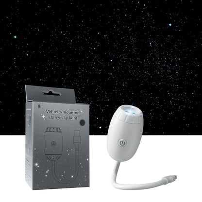 Nexora™ Galaxy Star Projector Night Light – 2-in-1 Ambient Mood Lamp for Bedroom, Car & Home
