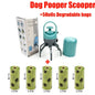 Nexora™ Portable Dog Pooper Scooper – No-Touch Waste Picker with Built-In Bag Dispenser