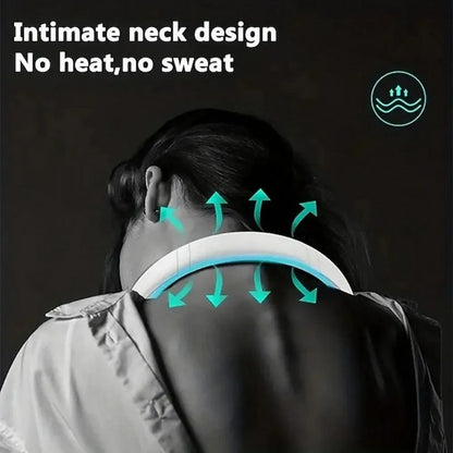 Nexora ArcticCool™ Wearable Neck Cooling Fan – Hands-Free Personal Air Cooler