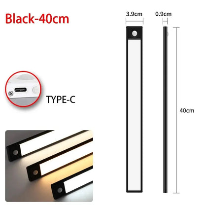 Nexora™ LED Motion Sensor Light – Wireless USB Rechargeable Under-Cabinet Night Light