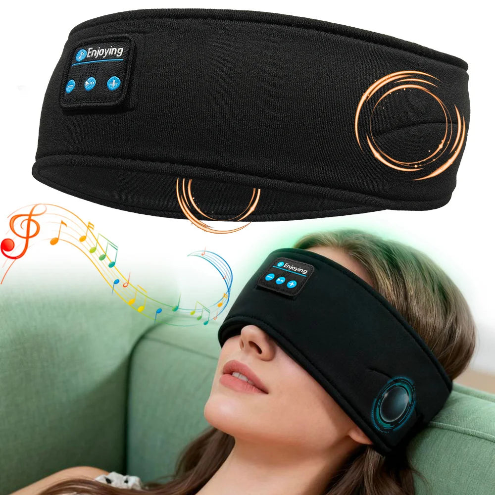 Nexora Bluetooth Sleep Mask – Wireless Music Eye Mask for Relaxation & Travel