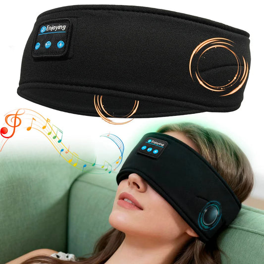 Nexora Bluetooth Sleep Mask – Wireless Music Eye Mask for Relaxation & Travel