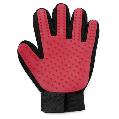 Nexora™ Silicone Pet Grooming Glove – Gentle Hair Remover & Bath Brush for Dogs & Cats