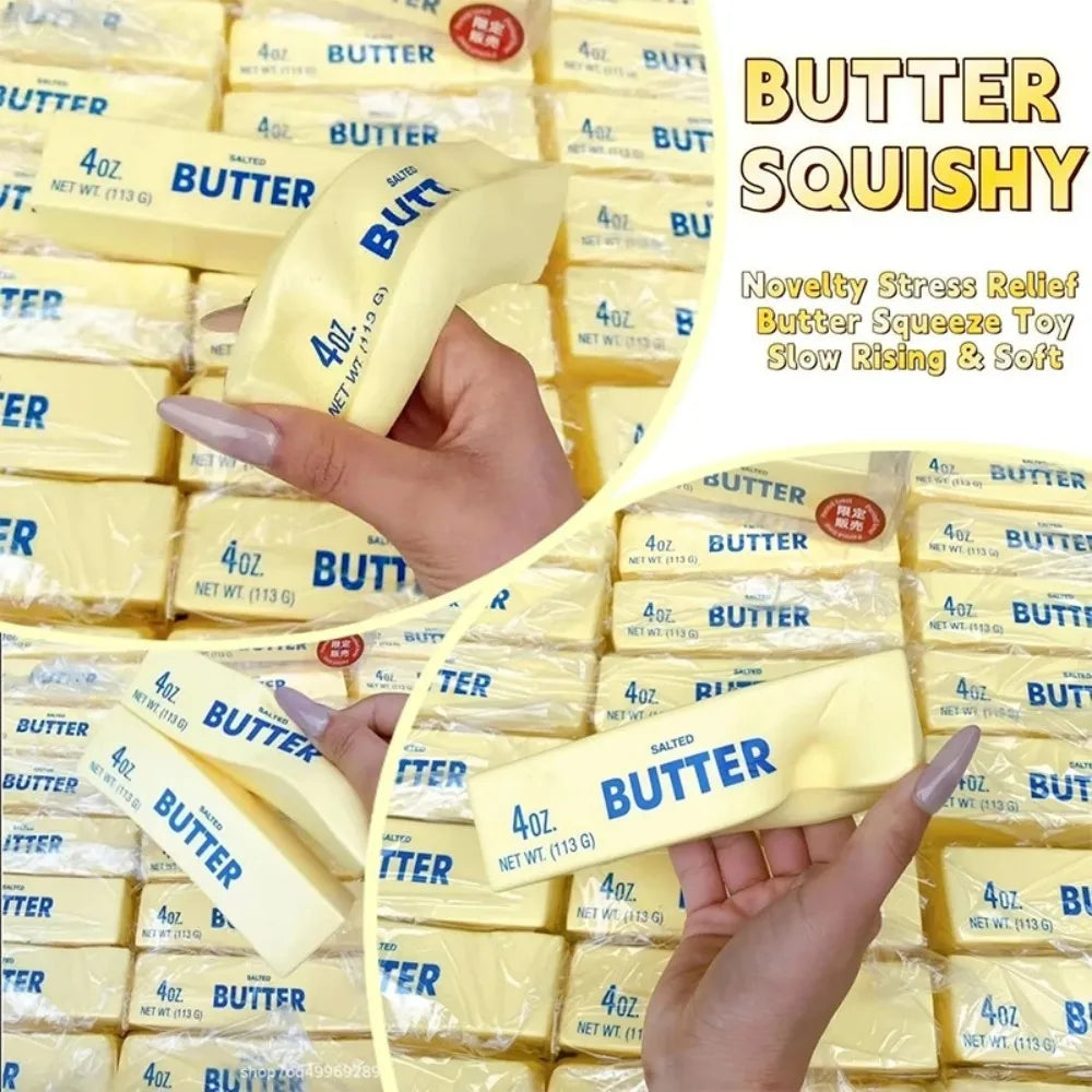 Squishy Butter Stick Fidget Toy – Stretchy Stress Relief & Sensory Toy
