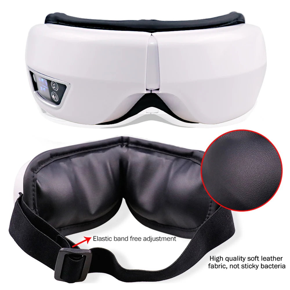 Nexora Heated Eye Massager – Rechargeable Relaxation Tool for Tired Eyes