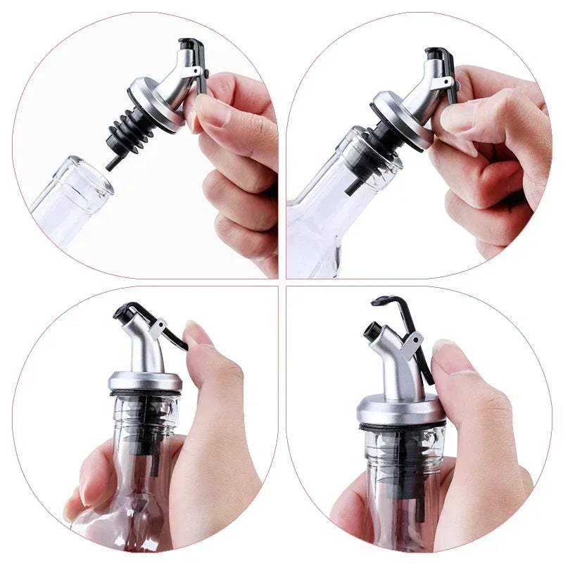 Nexora™ Glass Oil Dispenser – Leakproof Kitchen Seasoning Bottle for Oil, Vinegar & Soy Sauce