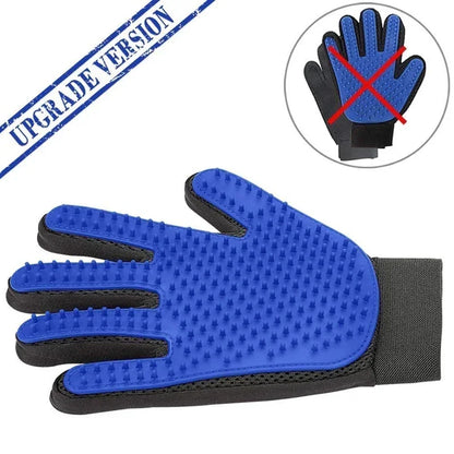 Nexora™ Silicone Pet Grooming Glove – Gentle Hair Remover & Bath Brush for Dogs & Cats