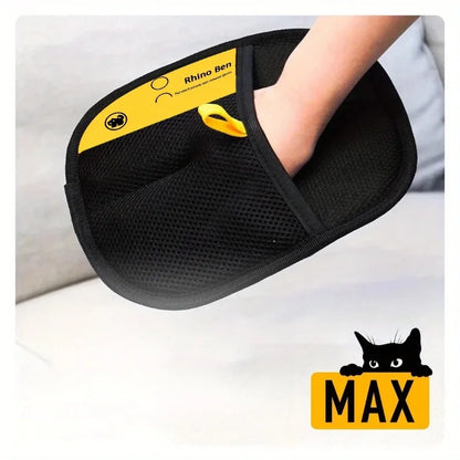 Nexora™ Premium Pet Grooming Glove – Reusable Hair Remover & Gentle Deshedding Brush for Dogs & Cats