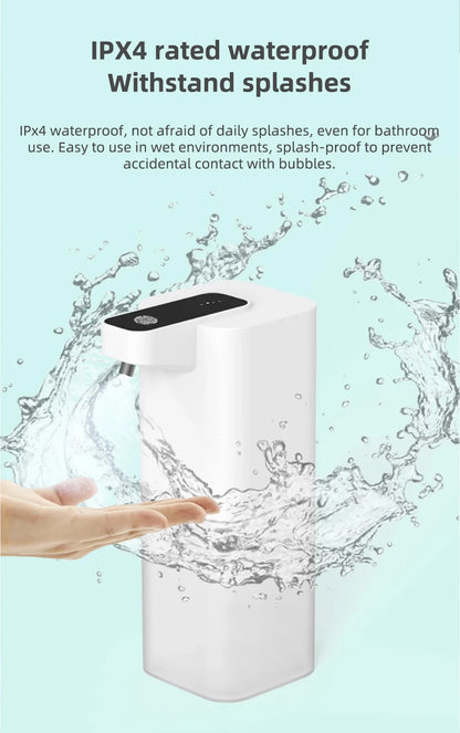 Nexora Touchless Foam Soap Dispenser – Automatic Rechargeable Hand Wash Dispenser