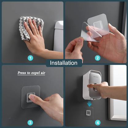 Nexora Automatic Toothpaste Dispenser – Wall Mounted Bathroom Organizer