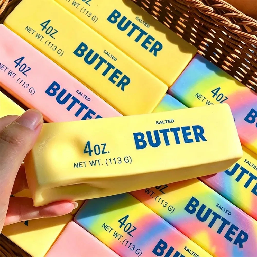 Squishy Butter Stick Fidget Toy – Stretchy Stress Relief & Sensory Toy