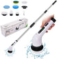 Nexora™ Cordless Electric Spin Scrubber – Rechargeable Deep-Cleaning Brush with Multiple Heads