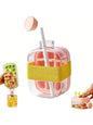 Nexora 2-in-1 Ice Bottle with Straw – Reusable Ice Cube Maker & Water Bottle