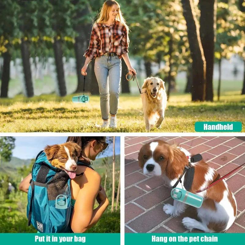Nexora™ Portable Dog Pooper Scooper – No-Touch Waste Picker with Built-In Bag Dispenser