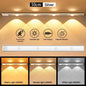 Nexora™ Ultra-Thin Motion Sensor LED Light – Wireless USB Rechargeable Under-Cabinet Night Light