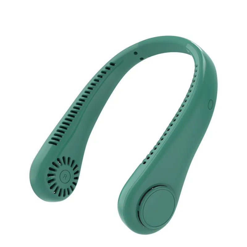 Nexora ArcticCool™ Wearable Neck Cooling Fan – Hands-Free Personal Air Cooler
