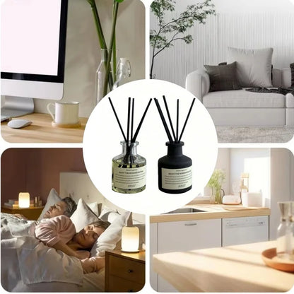 Nexora™ 50ml Reed Diffuser – Flameless Home Fragrance with Natural Reed Sticks