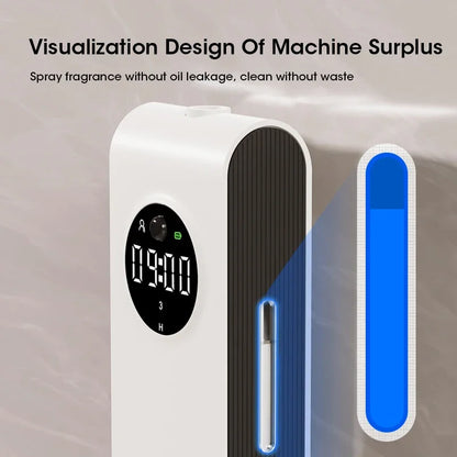 Nexora™ Smart Automatic Aroma Diffuser – Motion Sensor Home Fragrance & Digital Clock