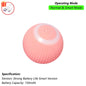 Nexora Interactive Rolling Cat Toy – Rechargeable Automatic Rotating Ball with Moving Tail for Cats