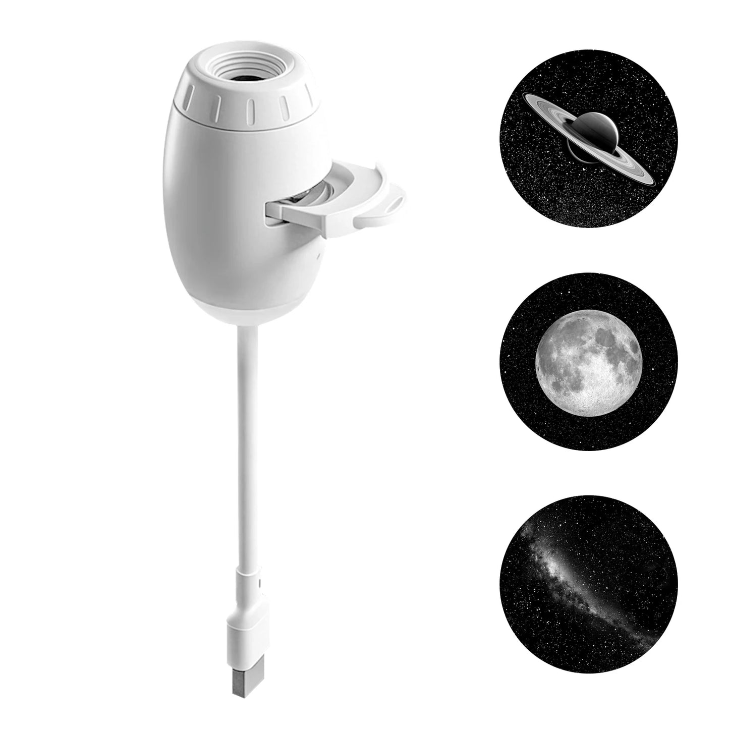 Nexora™ Galaxy Star Projector Night Light – 2-in-1 Ambient Mood Lamp for Bedroom, Car & Home
