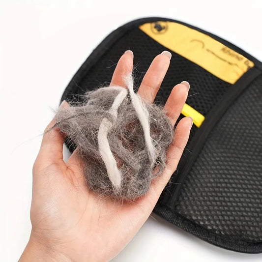 Nexora™ Premium Pet Grooming Glove – Reusable Hair Remover & Gentle Deshedding Brush for Dogs & Cats
