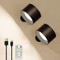 Nexora™ Magnetic Wall Lamp – Touch & Remote Control Rechargeable LED Bedside Night Light