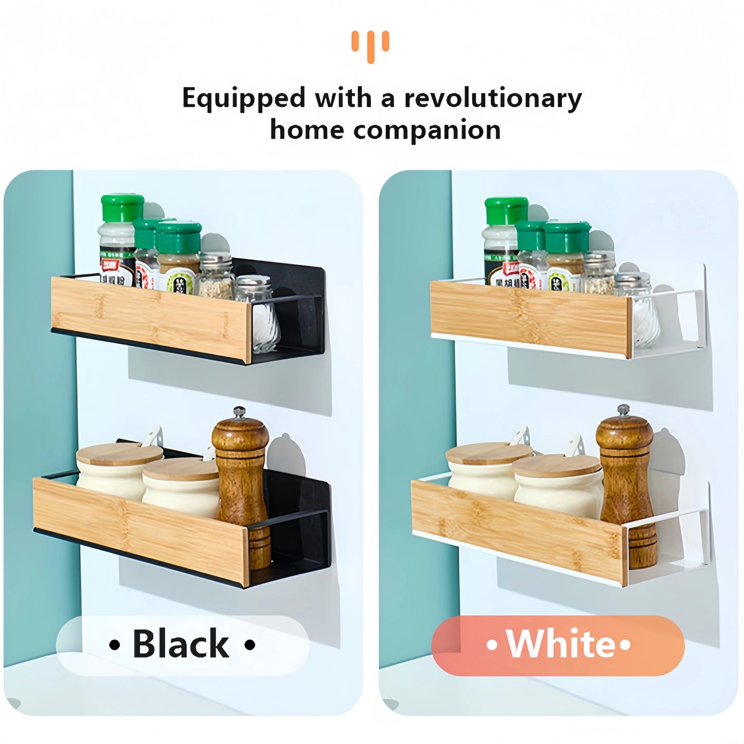 Nexora™ Magnetic Fridge Shelf – Space-Saving Spice & Kitchen Storage Organizer
