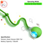 Nexora Interactive Rolling Cat Toy – Rechargeable Automatic Rotating Ball with Moving Tail for Cats