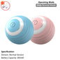 Nexora Interactive Rolling Cat Toy – Rechargeable Automatic Rotating Ball with Moving Tail for Cats