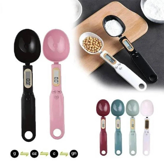 Nexora Digital Measuring Spoon Scale – LCD Kitchen Food Scale (500g / 0.5g Precision)