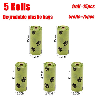 Nexora™ Portable Dog Pooper Scooper – No-Touch Waste Picker with Built-In Bag Dispenser