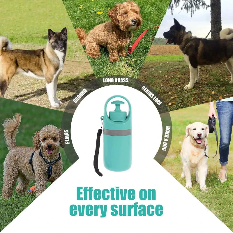 Nexora™ Portable Dog Pooper Scooper – No-Touch Waste Picker with Built-In Bag Dispenser