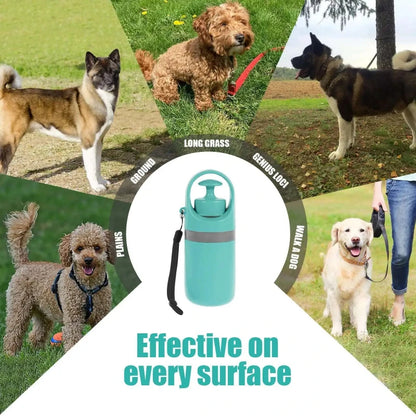 Nexora™ Portable Dog Pooper Scooper – No-Touch Waste Picker with Built-In Bag Dispenser