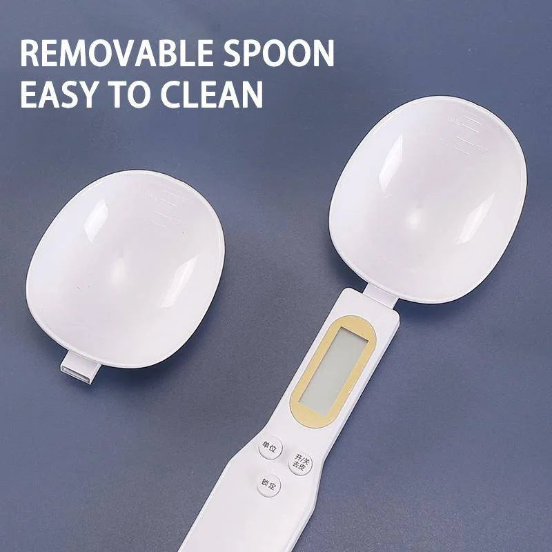 Nexora Digital Measuring Spoon Scale – LCD Kitchen Food Scale (500g / 0.5g Precision)