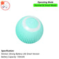Nexora Interactive Rolling Cat Toy – Rechargeable Automatic Rotating Ball with Moving Tail for Cats