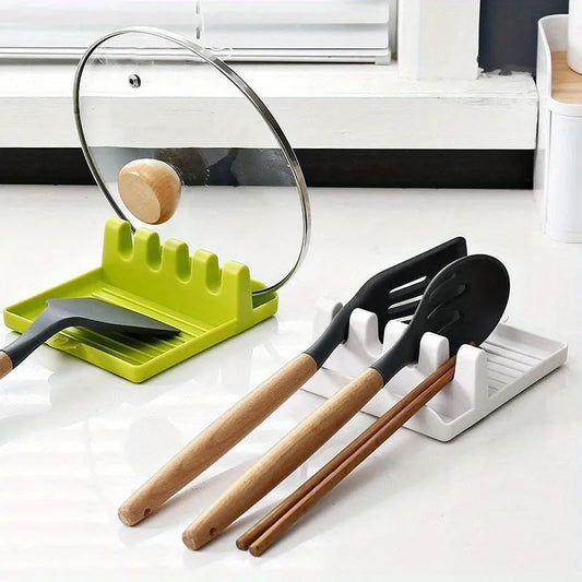 Nexora™ Multi-Functional Kitchen Utensil Holder – Countertop Organizer for Spoons, Spatulas & Pot Lids
