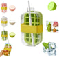 Nexora 2-in-1 Ice Bottle with Straw – Reusable Ice Cube Maker & Water Bottle