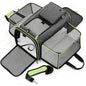 Nexora Expandable Pet Carrier Bag – Breathable Foldable Travel Backpack for Cats & Small Dogs