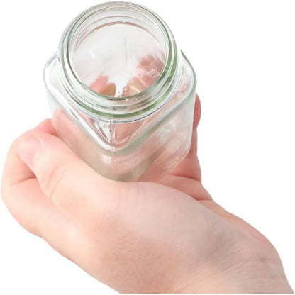 Nexora™ Glass Spice Jar Set with Bamboo Lids, Labels & Funnel – Kitchen Spice Organizer