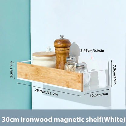Nexora™ Magnetic Fridge Shelf – Space-Saving Spice & Kitchen Storage Organizer